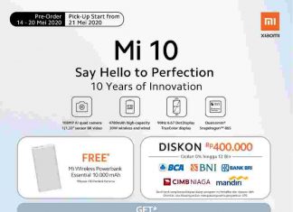 ERAJAYA GROUP MULAI BUKA PRE-ORDER XIAOMI MI 10