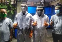 SoD UPH Siap kirim 858 Face Shield Gratis Hasil Kolaborasi Media Sosial dan Fasilitas Canggih