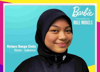 Barbie Berikan Penghargaan Kepada Nyimas Bunga Cinta, Peraih Medali Termuda Asian Games untuk Menginspirasi Generasi Muda