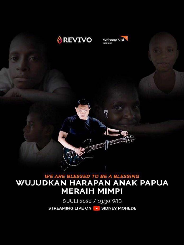 Poster Sidney Mohede - JUJUR #menolakuntukmenyerah online worship night