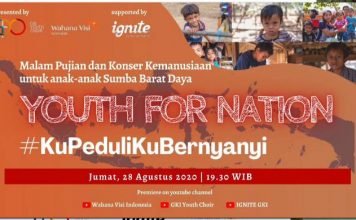 Malam Pujian dan Konser Kemanusiaan “Youth For Nation” untuk Peningkatan Gizi Anak-anak di Sumba Barat Daya