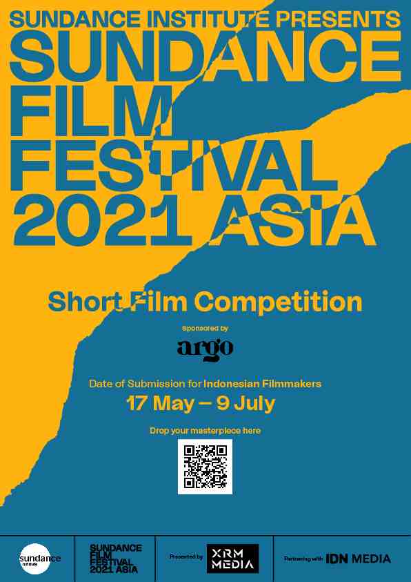 Sundance Film Festival Asia 2021 Short Film Competition