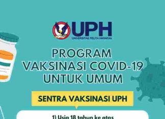 UPH Mengadakan Sentra Vaksin Bagi Publik dan Mahasiswa, untuk Mendukung Program “Herd Immunity” Pemerintah