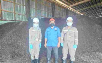 1.733 Ton Inti Kelapa Sawit Asal Boven Digoel Dikirim Ke Bontang