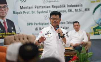 Mentan SYL Ajak Penyuluh Kabupaten Takalar Tanam Komoditas Strategis